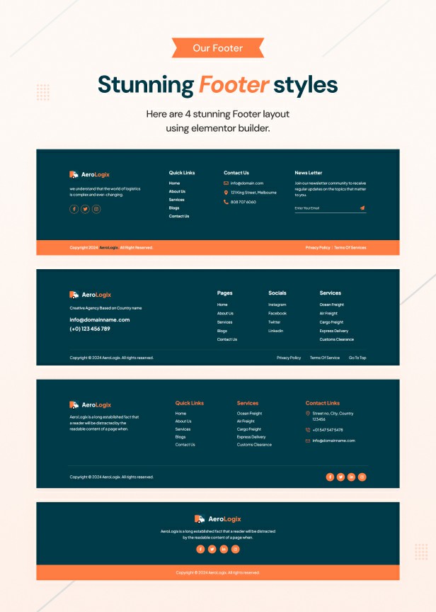 AeroLogix – Transport-WordPress-Themes – 8