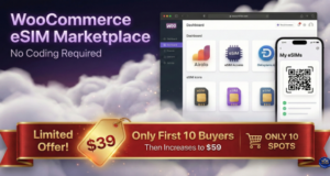 eSIM-Marktplatz – Keine Codierung erforderlich – WooCommerce-Plugin