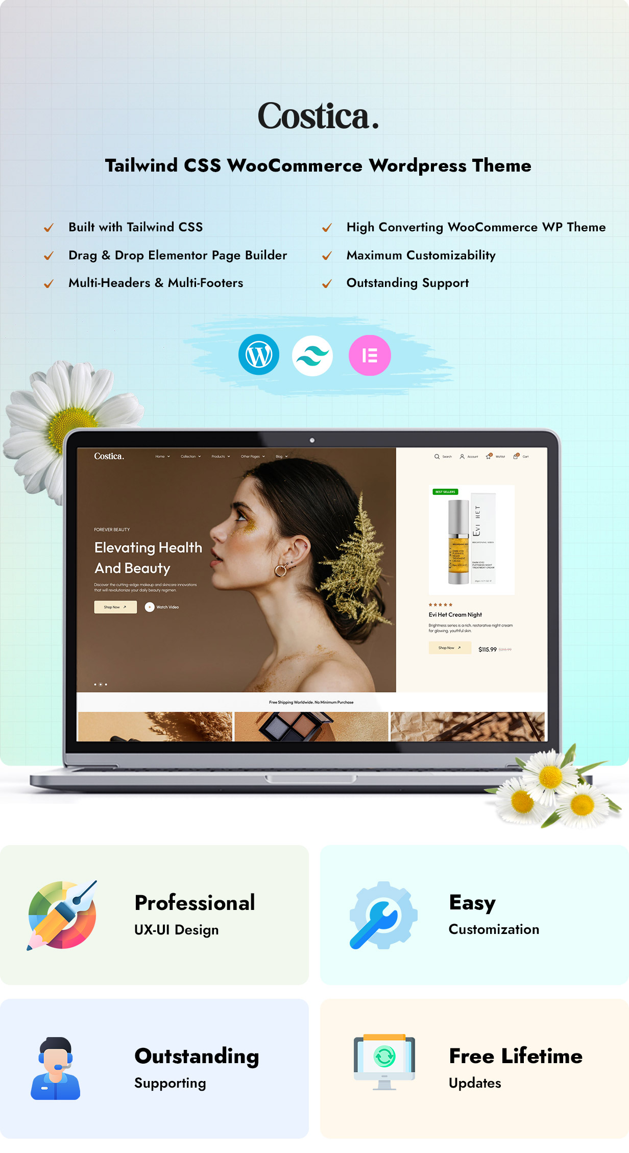 costica – WordPress-Theme – 1