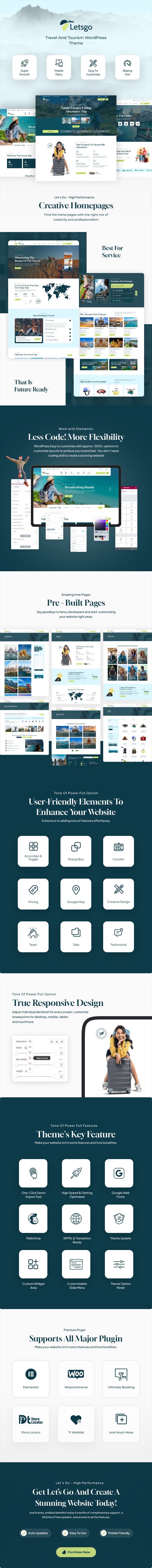 Letsgo – Adventure Tour & Travel WordPress Theme – 1