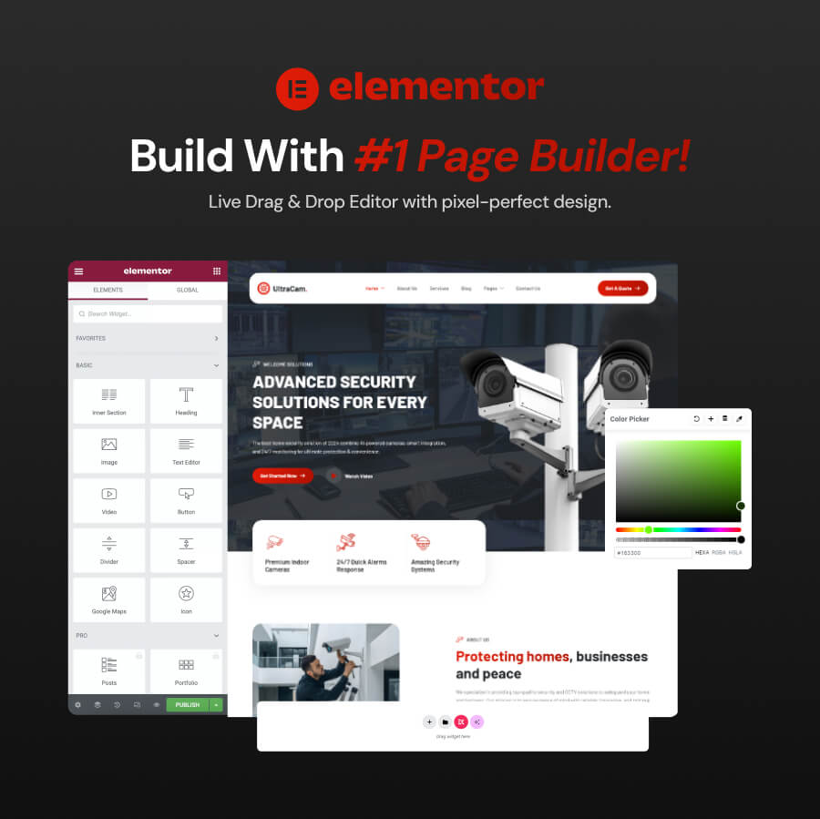 Ultracam – CCTV-Überwachungskamera-WordPress-Theme – 4
