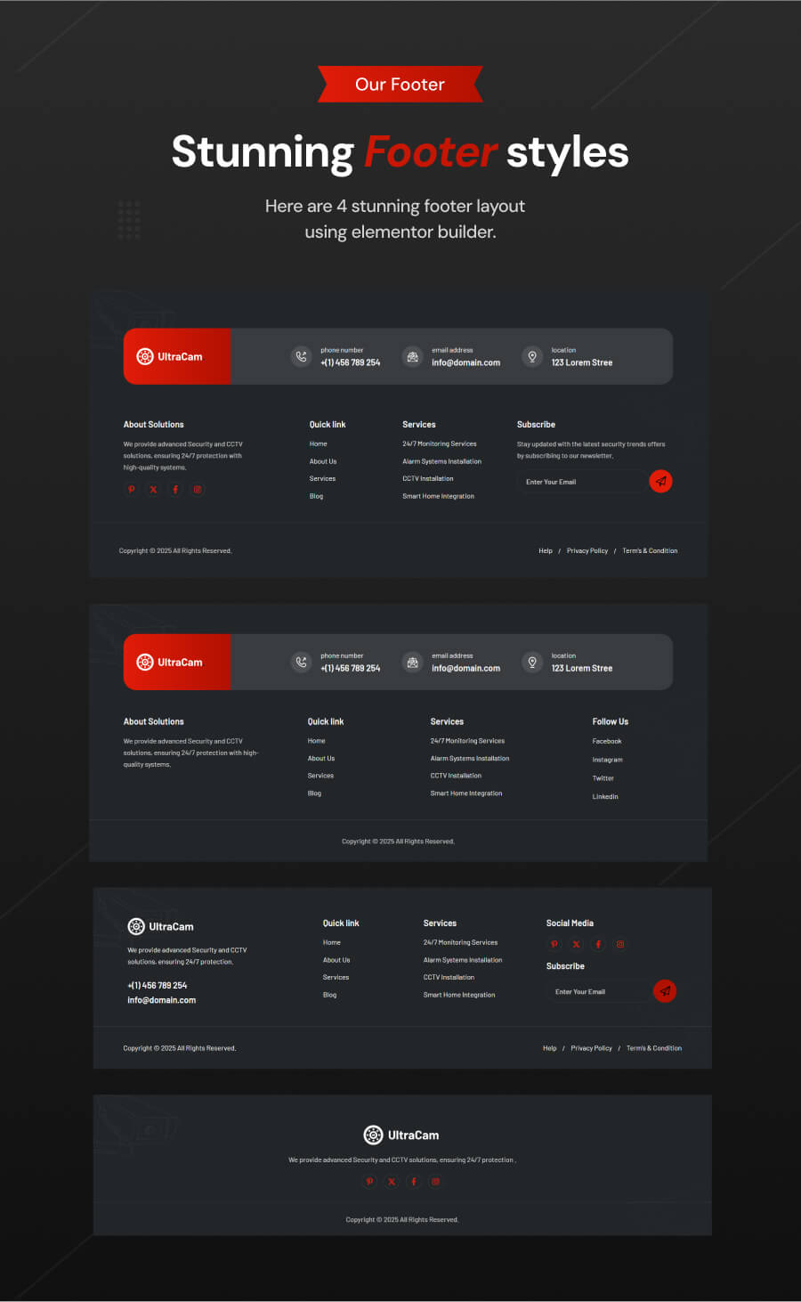 Ultracam – CCTV-Überwachungskamera-WordPress-Theme – 8