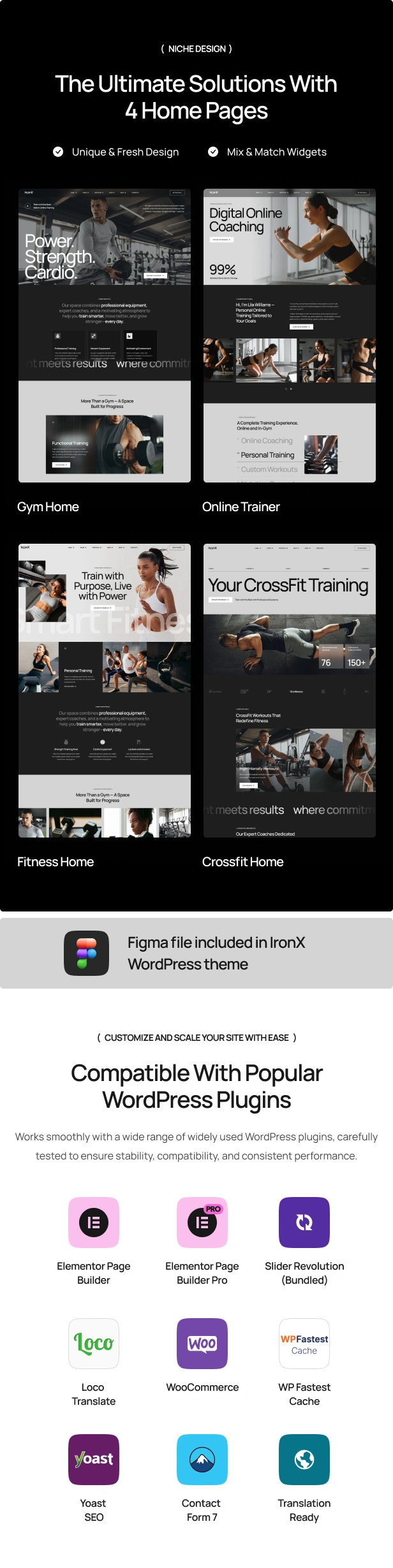 IronX – Fitnessstudio und Fitness-WordPress-Theme – 2
