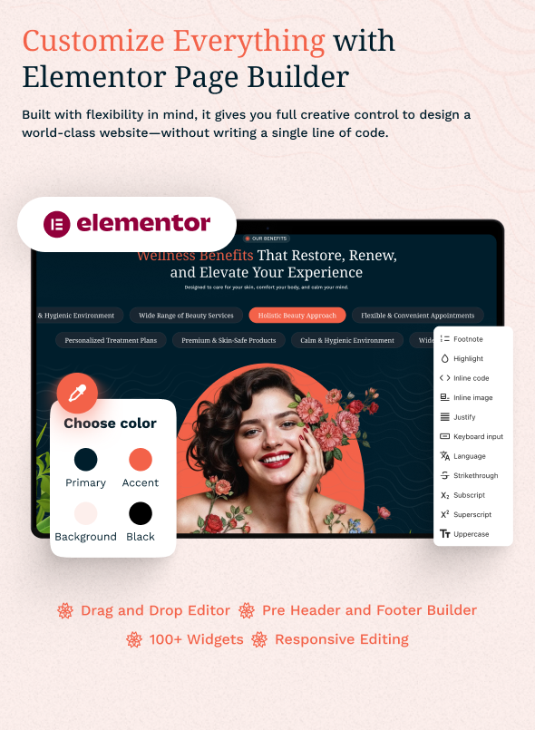 Rosella – Schönheitssalon-WordPress-Theme – 3