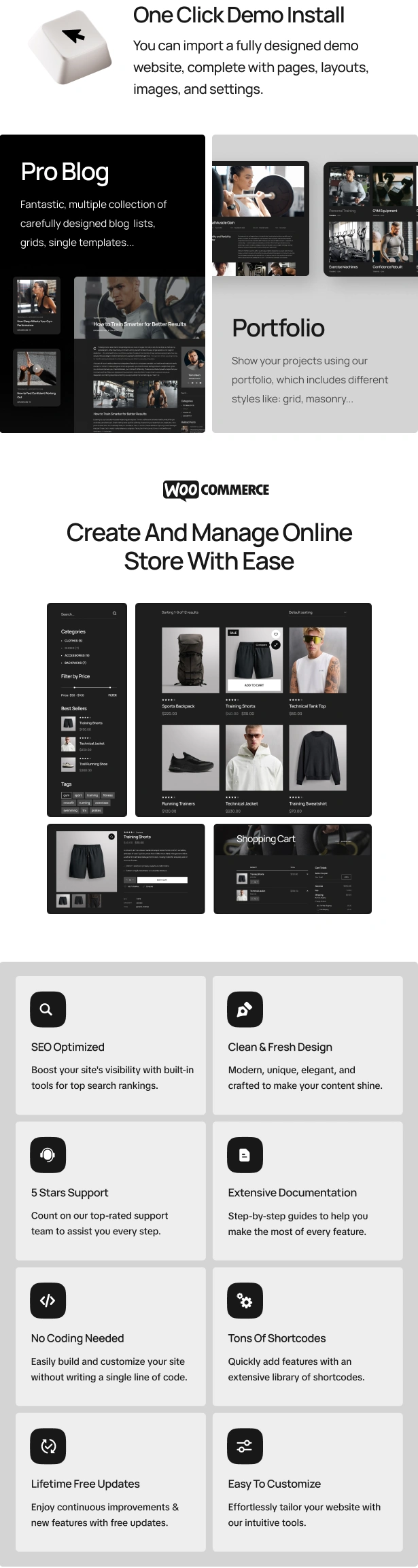 IronX – Fitnessstudio und Fitness-WordPress-Theme – 5