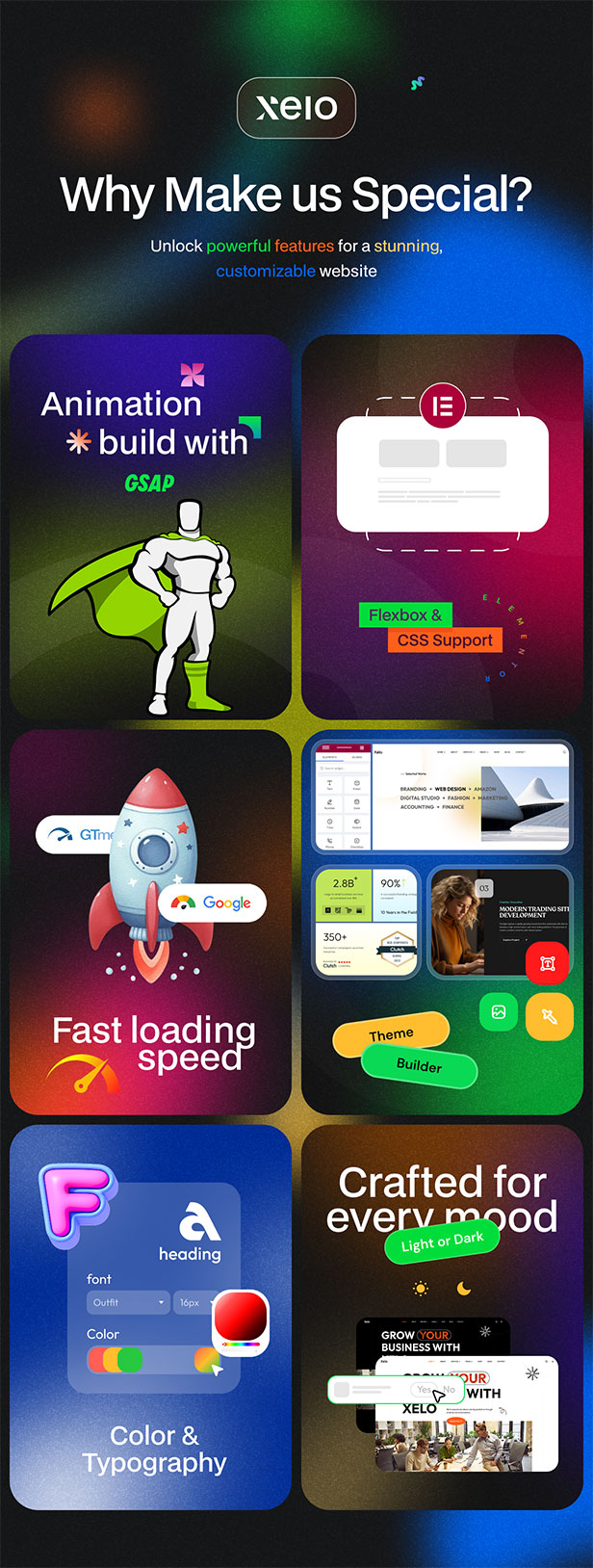 Xelo – WordPress-Theme für Bildung