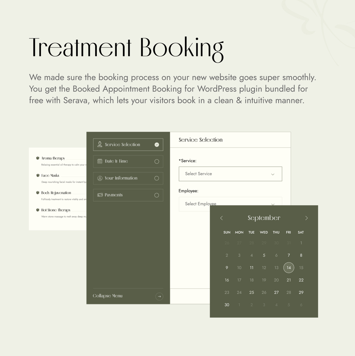 Serava – Spa- und Massagesalon-Schönheitsthema – 12