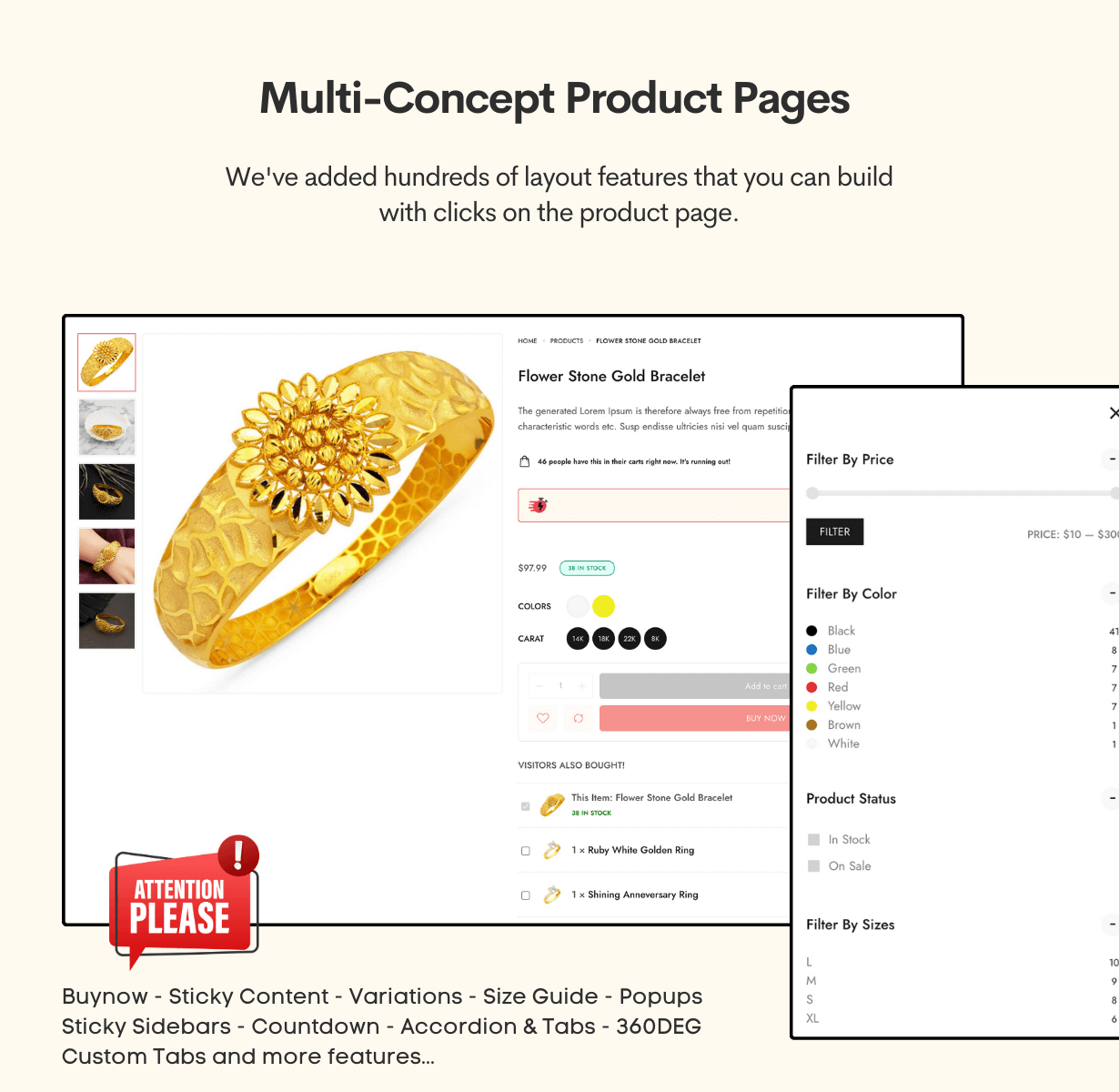 Gemstone - Jewelry Store eCommerce Theme - 8