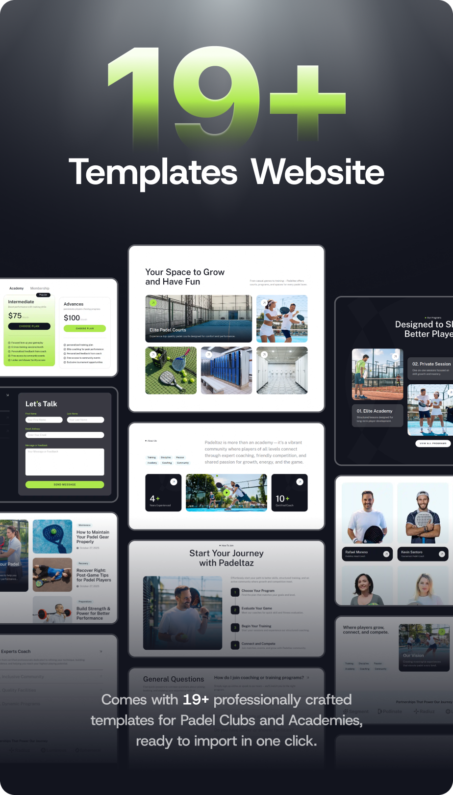 Padeltaz – Padel Club und Sports Academy FSE WordPress Block Theme – 5