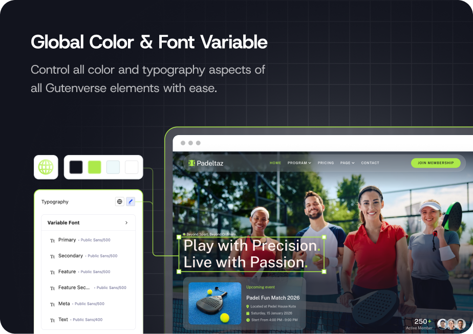 Padeltaz – Padel Club und Sports Academy FSE WordPress Block Theme – 8