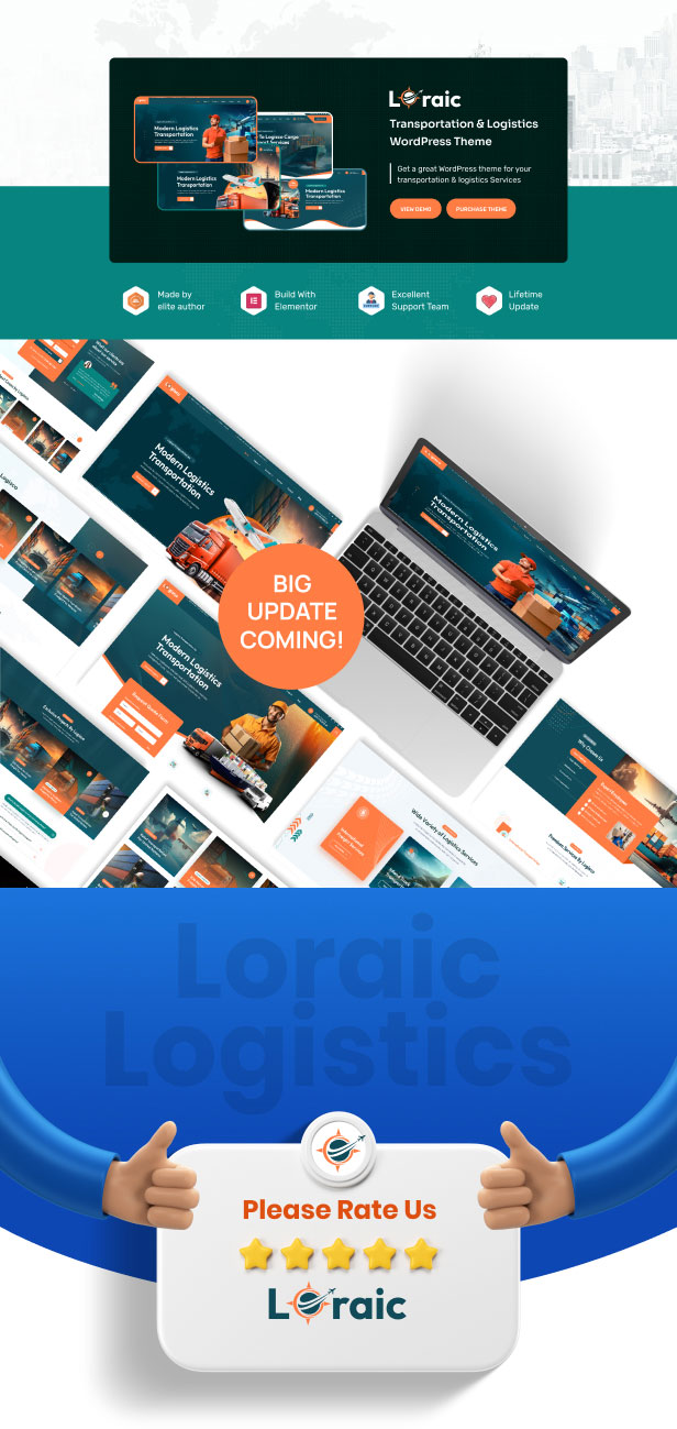 Loraic – WordPress-Theme für Transport und Logistik – 8