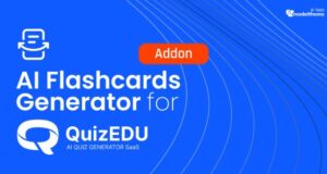 AI Flashcard Generator Add-on für QuizEdu SaaS