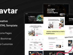 Avtar – WordPress-Template für digitale Agenturen und RTL-fähig