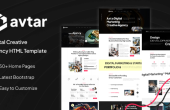 Avtar – WordPress-Template für digitale Agenturen und RTL-fähig