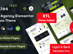 Axios – Digital Agency WordPress Template