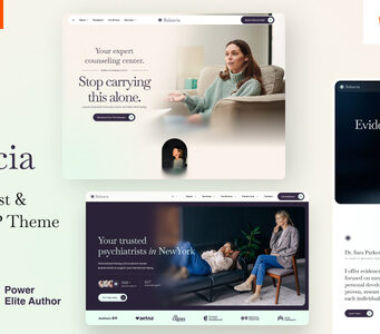 Balancia – WordPress-Vorlage für psychologische Beratung und Psychiater