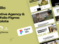 Billo – Figma-Vorlage für Kreativagentur und Portfolio