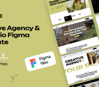 Billo – Figma-Vorlage für Kreativagentur und Portfolio