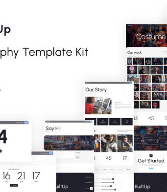 BuiltUp – Fotografie-Vorlagen-Kit
