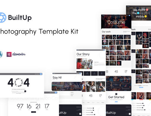 BuiltUp – Fotografie-Vorlagen-Kit