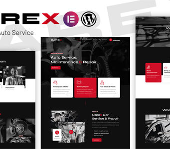 Carex – Autoreparatur- und Autoservice-Elementor-WordPress-Layout