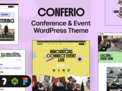 Conferio – WordPress-Template für Veranstaltungskonferenzen