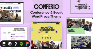 Conferio – WordPress-Template für Veranstaltungskonferenzen