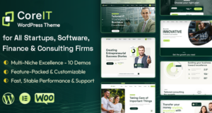 Core IT – WordPress-Vorlage für Unternehmen und Beratung