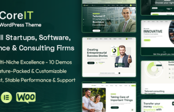 Core IT – WordPress-Vorlage für Unternehmen und Beratung
