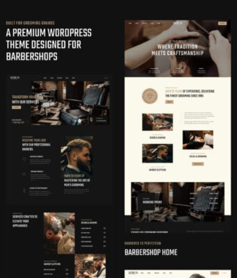 Cutsmith – WordPress-Layout für Friseursalon und Friseursalon