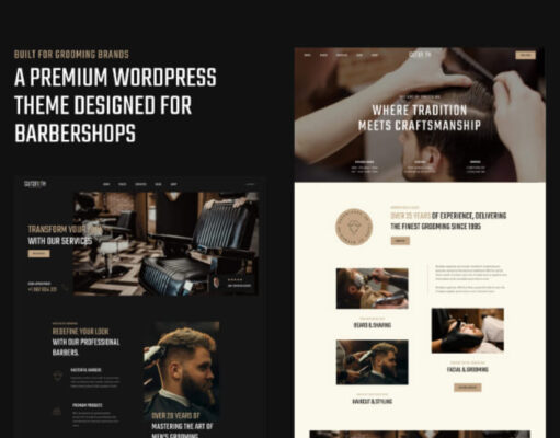 Cutsmith – WordPress-Layout für Friseursalon und Friseursalon