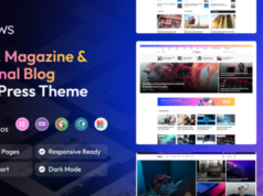 Dnews – News Magazine & Newspaper WordPress Template
