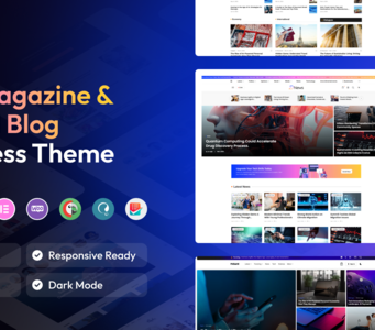 Dnews – News Magazine & Newspaper WordPress Template