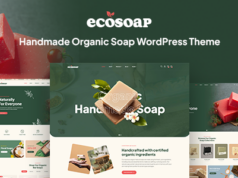 Ecosoap – WordPress-Layout für handgemachte Bio-Seife