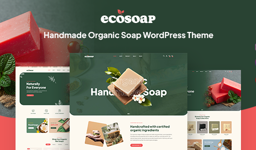 Ecosoap – WordPress-Layout für handgemachte Bio-Seife