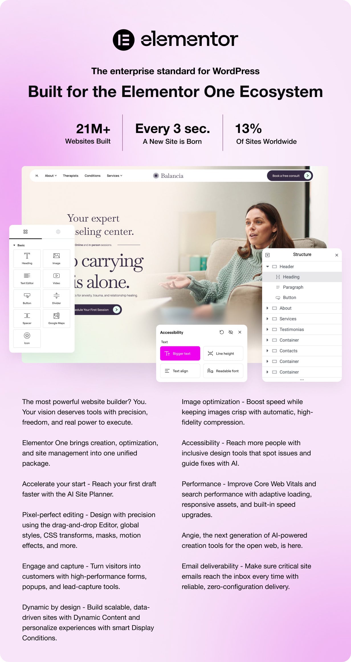 Balancia – WordPress-Theme für psychologische Beratung und Psychiater – 1