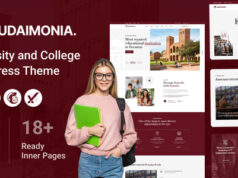 Eudaimonia – WordPress-Layout für Universitäten und Hochschulen
