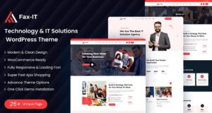 Fax-it – Technologie, IT-Lösungen und LMS-WordPress-Layout