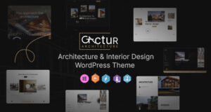 Gactur – WordPress-Template für Architektur und Innenarchitektur