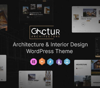 Gactur – WordPress-Template für Architektur und Innenarchitektur