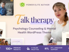 Gesprächstherapie – WordPress-Layout für psychologische Beratung und psychische Gesundheit