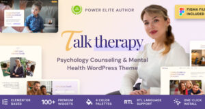Gesprächstherapie – WordPress-Layout für psychologische Beratung und psychische Gesundheit