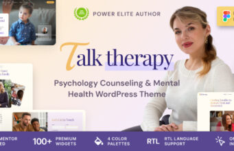 Gesprächstherapie – WordPress-Layout für psychologische Beratung und psychische Gesundheit