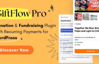 GiftFlow Pro – Spenden- und Fundraising-Plugin mit wiederkehrenden Zahlungen für WordPress