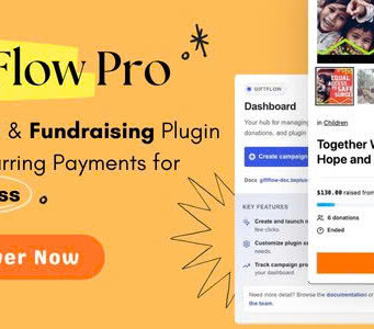GiftFlow Pro – Spenden- und Fundraising-Plugin mit wiederkehrenden Zahlungen für WordPress