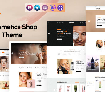 Glanzo – WordPress-Vorlage für den Schönheitskosmetik-Shop.