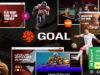 Goal – Sport-WordPress-Layout für Fußball, Basketball, Hockey, Golf
