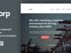 Incorp – WordPress-Vorlage für Industrie, Fabrik und Unternehmen