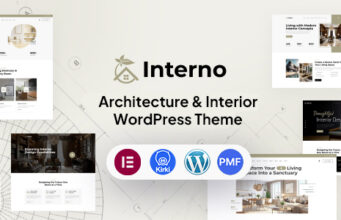 Interno – WordPress-Vorlage für Architektur und Inneneinrichtung