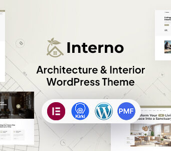 Interno – WordPress-Vorlage für Architektur und Inneneinrichtung